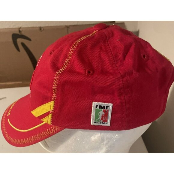 Monarcas Morelia Mexican Soccer League Fitted Hat Red - Picture 5 of 7